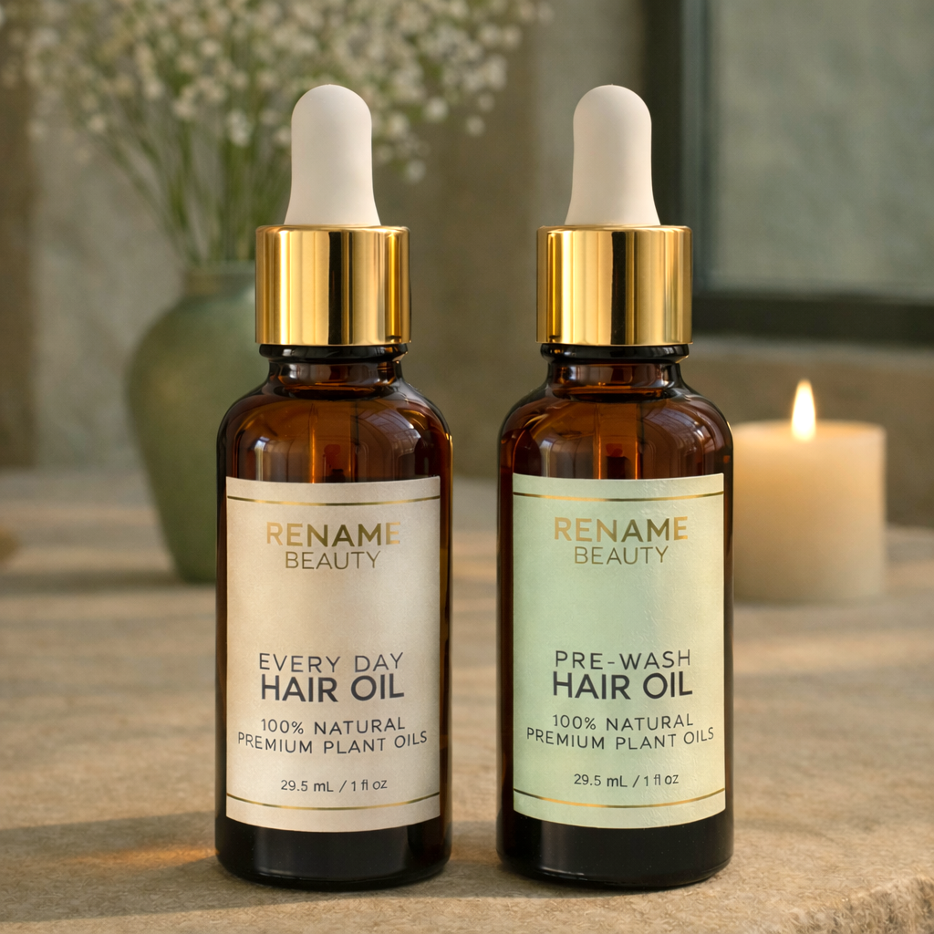 Hero Duo: Pre-Wash + Every Day Hair Oils (February)